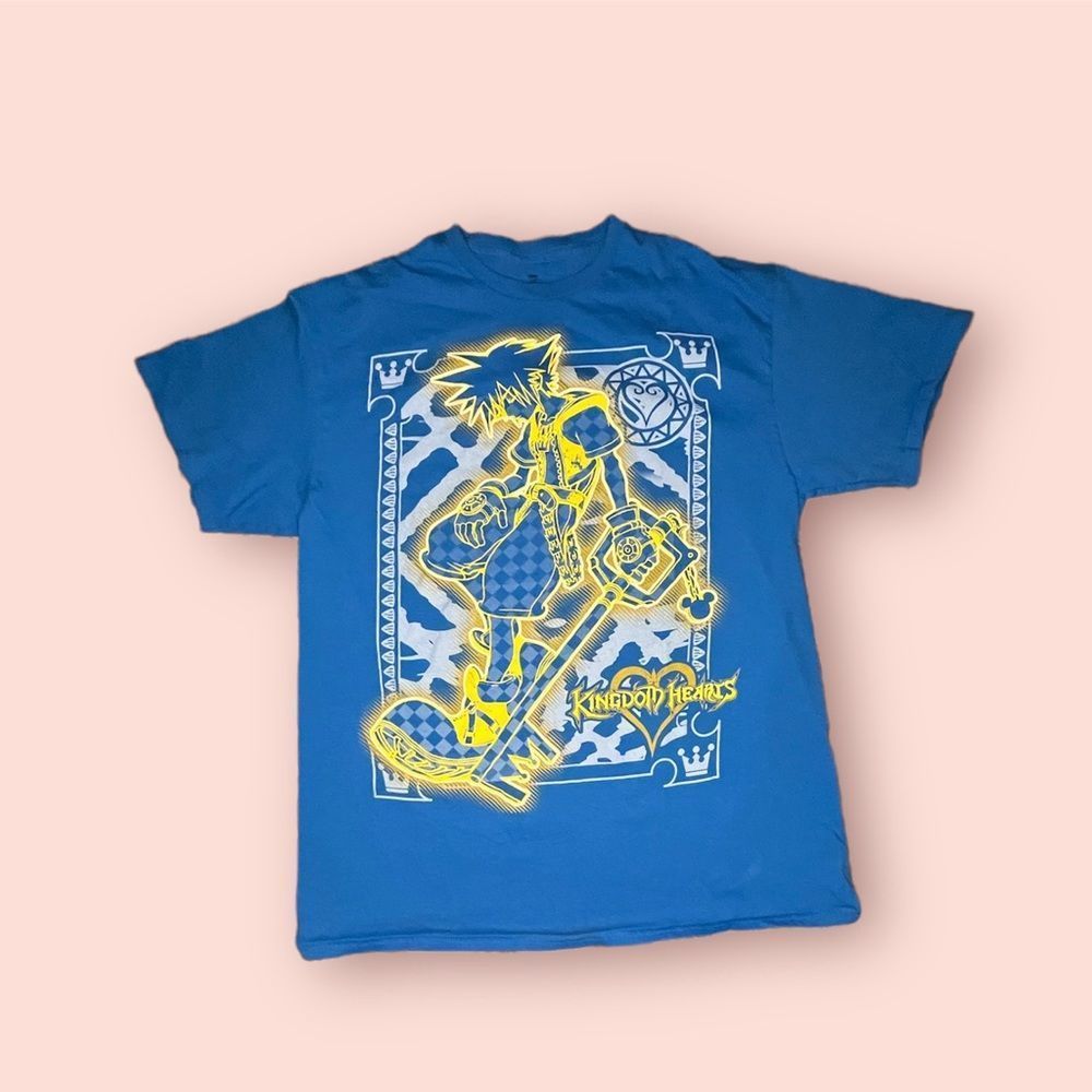 Vintage Kingdom Hearts Shirt For Men